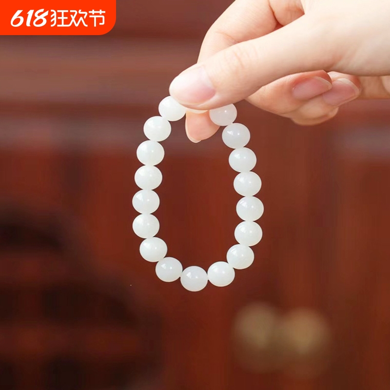 仿水晶琉璃手链手串送好友送闺蜜生日礼物红色紫色黑蝴蝶竹节星星