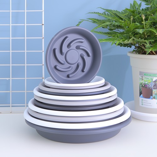 加厚款花盆托盘增强盆底透气排水