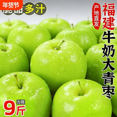 现货云南牛奶枣大青枣5斤新鲜冬枣贵妃鲜枣水果脆枣子非苹果东枣