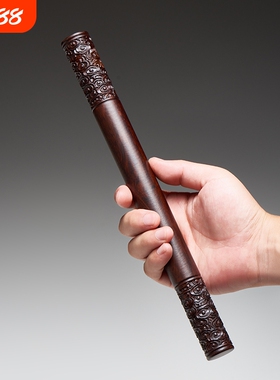 黑檀木雕定海神针如意金箍棒