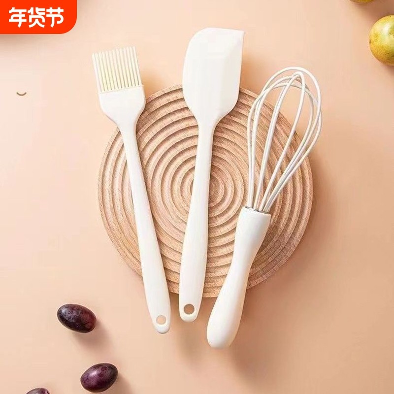硅胶刮刀食品级烘焙工具套装油刷耐高温做蛋糕全套打蛋器奶油抹刀