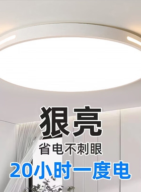 吸顶灯2025年新款led房间卧室灯客厅灯大厅现代简约大气中山灯具