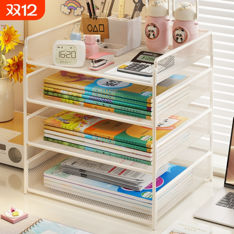 小红书推荐学生书桌书架