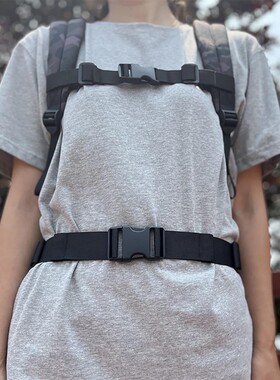 防滑扣带通用款揹包带胸前扣儿童成人腰扣双肩包防滑神器卡扣固定