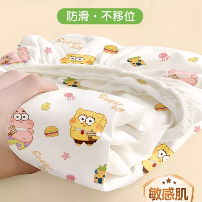 一次性床上四件套床笠被套母婴级旅行酒店床单防尘罩床罩隔脏加厚