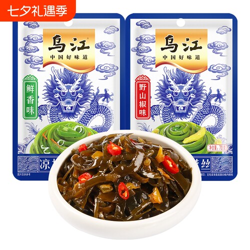 乌江海带丝鲜香味山椒味
