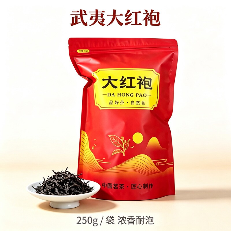 福建大红袍浓香型散装正岩肉桂茶新茶浓香型乌龙茶武夷岩茶口粮茶