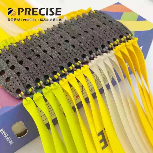 普雷萨思扁皮筋三代正品进口弹弓皮筋威力大加厚高弹力耐用宽皮筋