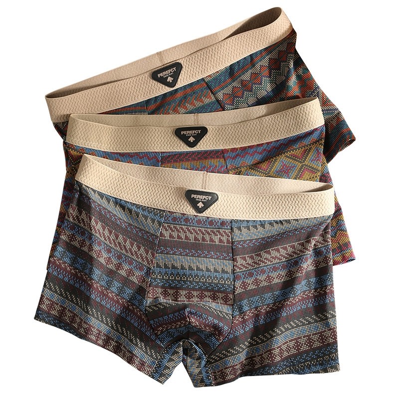 雅鹿男士内裤纯棉舒适透气抗菌四角裤3条装多规格,女士内衣/男士内衣/家居服,男平角内裤,淘宝优惠券,粉丝福利购,淘宝优惠卷