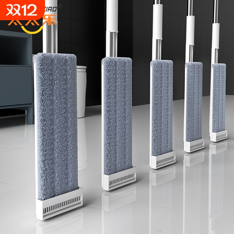 免手洗平板拖把家用一拖净懒人拖