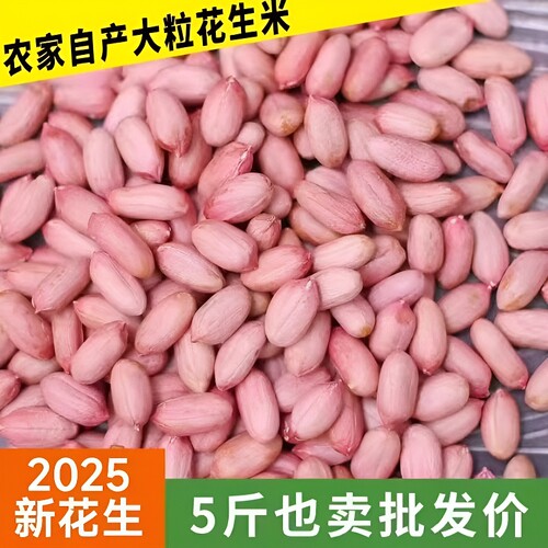 山东农家特大大花生无壳新货