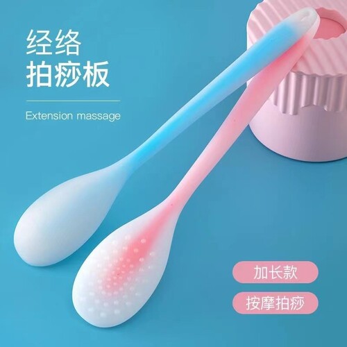 康祝慈拍痧板经络拍打板捶背神器敲打按摩锤肩器硅胶养生拍拍穴位