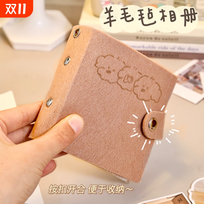 拍立得相册本小活页收集一格卡册