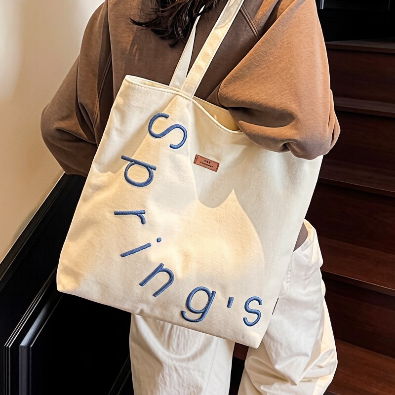 【1个装】新款帆布单肩包