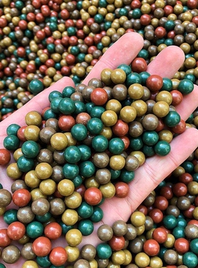 弹弓泥丸弹白色专用安全子弹8mm9mm10mm弹珠钢珠加重磁力泥球陶瓷