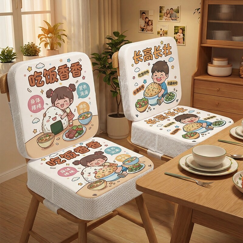 宝宝吃饭增高坐垫垫高垫子餐椅餐桌增高垫儿童加高厚椅子椅垫屁垫