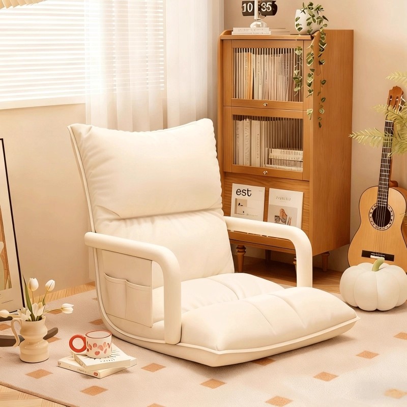 懒人沙发床上可睡榻榻米单人折叠椅可躺靠背座椅子宿舍飘窗小沙发