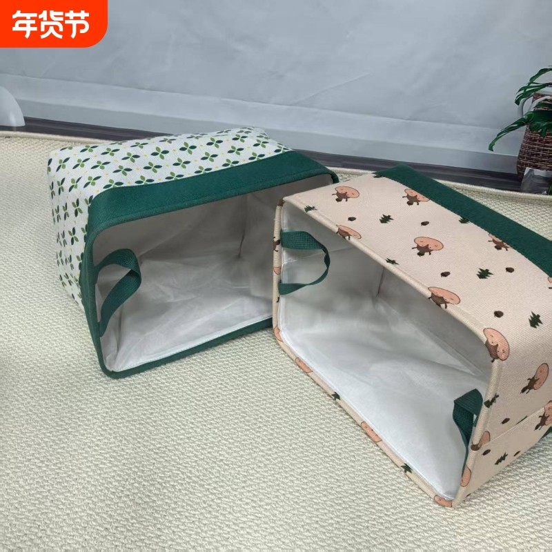 衣物收纳箱布艺加厚帆布收纳筐家用宿舍收纳整理筐抽屉衣柜手提,收纳整理,收纳箱,淘宝优惠券,粉丝福利购,淘宝优惠卷