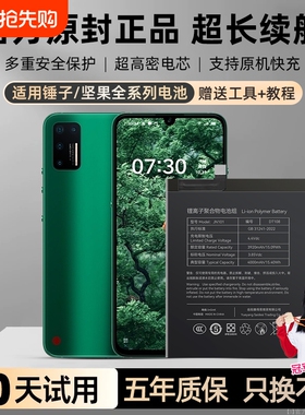 角能适用坚果pro3电池原装pro2特别版OS105手机pro2s大容量OE106锤子坚果3更换坚果r1魔改坚果r2原厂DT1901A