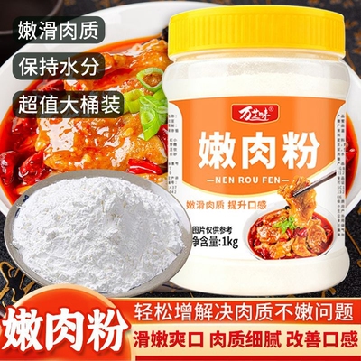 食品级嫩肉粉家用腌制烧烤牛肉专用粉生粉浆肉片浆鱼片调味料商用