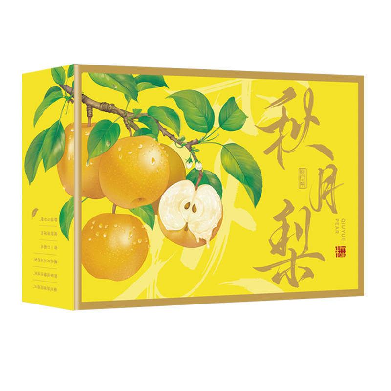 【年货礼盒】正宗山东莱阳秋月梨礼盒送礼佳品6粒单果350g+非雪梨,水产肉类/新鲜蔬果/熟食,梨,淘宝优惠券,粉丝福利购,淘宝优惠卷