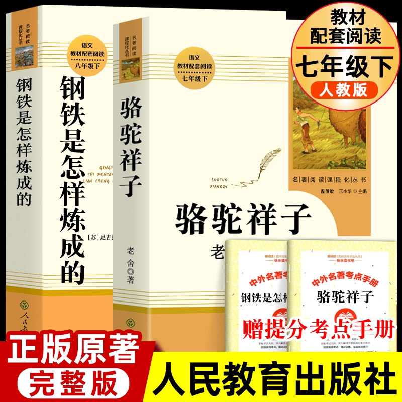 人教版骆驼祥子和海底两万里正版