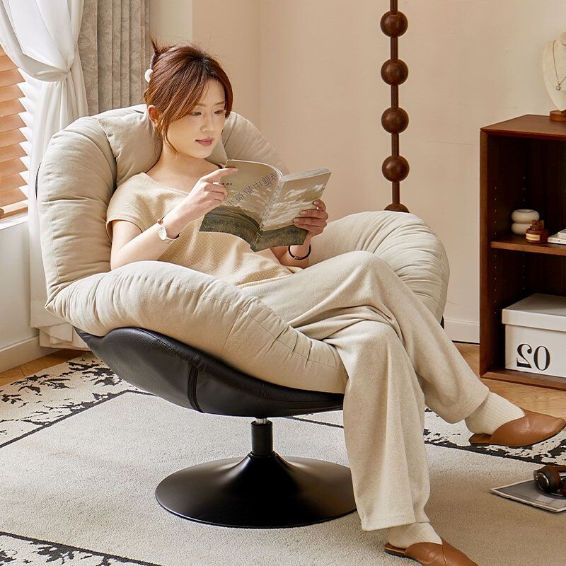 懒人沙发客厅小户型可旋转时尚沙发椅设计师创意可躺可睡休闲沙发