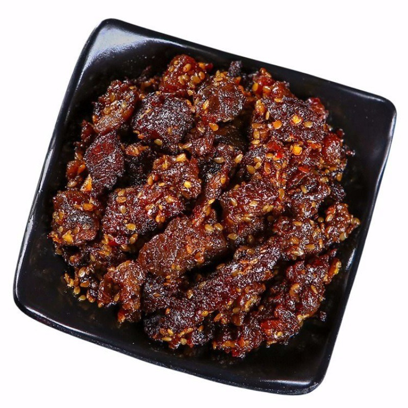 新疆特产牛肉干100g/袋×5袋 精选草原牛腿肉 低温慢烘 无防腐剂