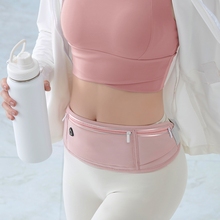 跑步手机袋运动腰包女跑步户外运动装备防水轻薄隐形收纳健身小包