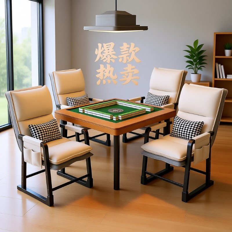 棋牌室专用麻将椅简约现代家用靠背电脑椅久坐舒服麻将机椅子组合