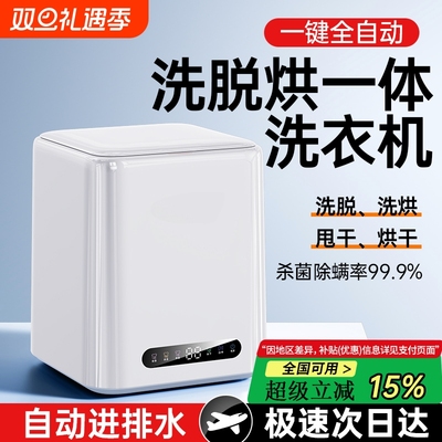 内衣洗衣机小型h迷你洗内裤高温洗脱烘一体洗袜子神器全自动清洗