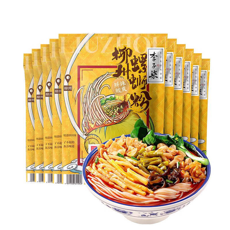 李子柒螺蛳粉柳州螺狮粉335g*10袋