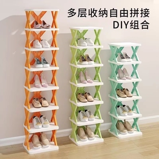 出租屋角落鞋 鞋 收纳室内宿舍小型窄款 柜家用简易多层鞋 子 架子鞋