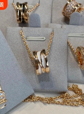 小蛮腰纯银小红人满钻吊坠