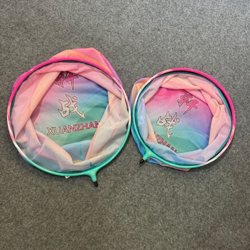 轩战粉包碳一体抄网头渐变色网头抄鱼捞鱼网黑坑竞技抄网头