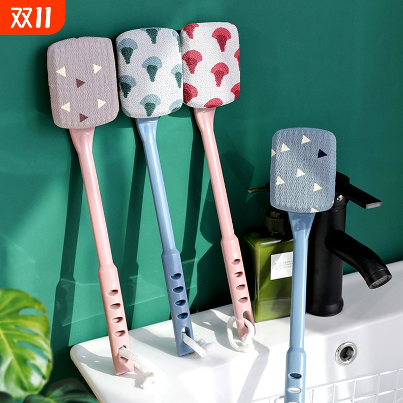 沐浴刷神器搓后背洗澡刷搓澡搓背搓泥长柄强力不求人擦背浴刷刷背