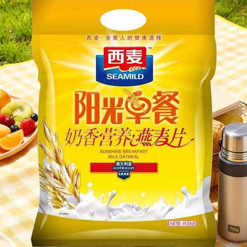 西麦特浓牛奶700g燕麦片
