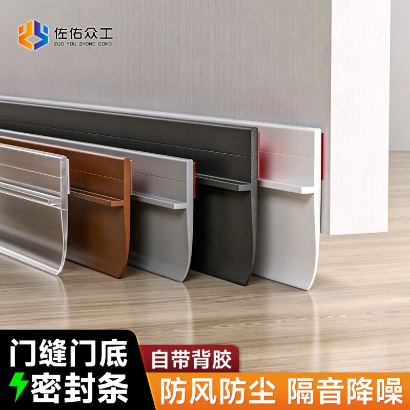 【防风防虫】门底门缝密封条自粘图片