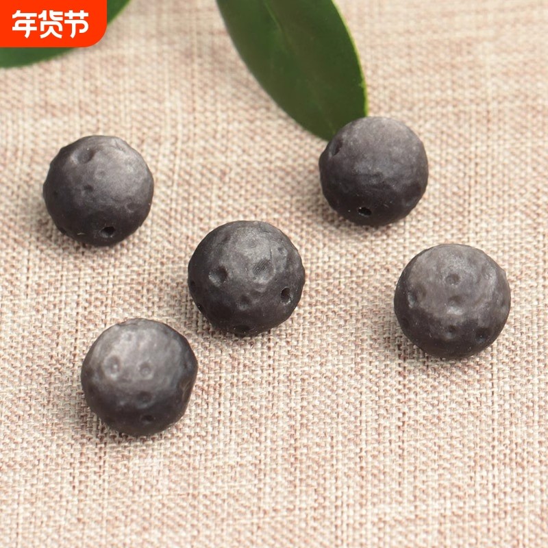 银曜石原矿天然单颗散珠子diy手工串珠哑光磨砂月球陨石圆珠隔珠,饰品/流行首饰/时尚饰品新,黑曜石,淘宝优惠券,粉丝福利购,淘宝优惠卷