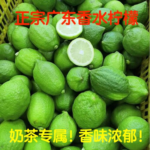 真广东香水柠檬一级果奶茶店手打柠檬专用新鲜无籽皮薄鲜水果