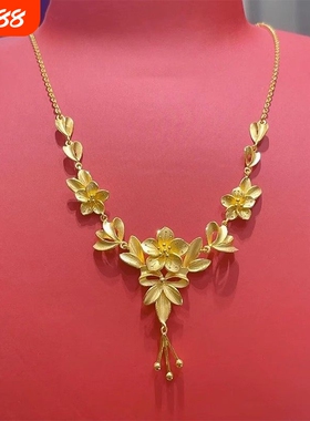 繁花似锦婚嫁花朵仿三金假五金