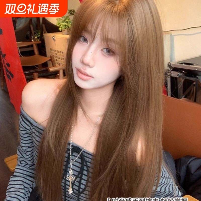 【古早甜心】长发修饰减龄气质Lolita女团风氛围感假发全头套