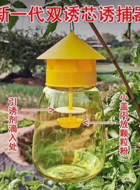 果蝇诱捕菜地针蜂内含抓器