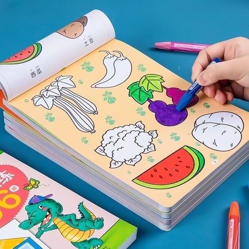 儿童涂鸦绘画册入门|657人收藏