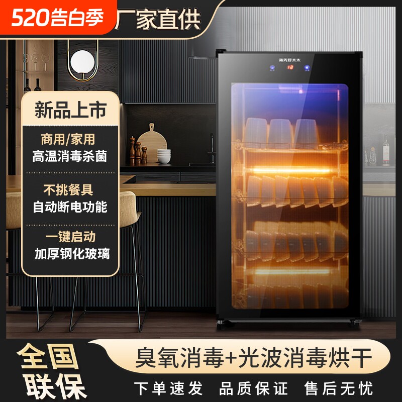 好太太消毒柜消毒碗柜家用烘干商用餐饮立式碗筷高温筷子二星级