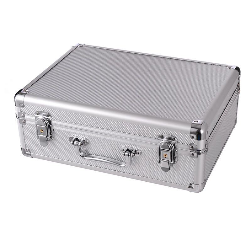 铝合金手提工具箱麦克风声卡家用公文证件箱储物整理收纳箱