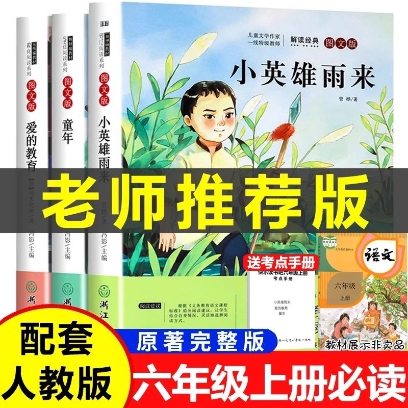 7册快乐读书吧六年级上下册鲁滨逊漂流记鲁滨孙汤姆索亚历险记骑鹅旅