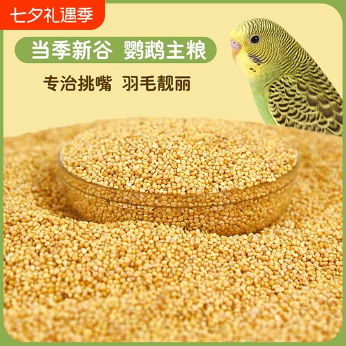 鹦鹉饲料鸟粮带壳虎皮玄凤粮食