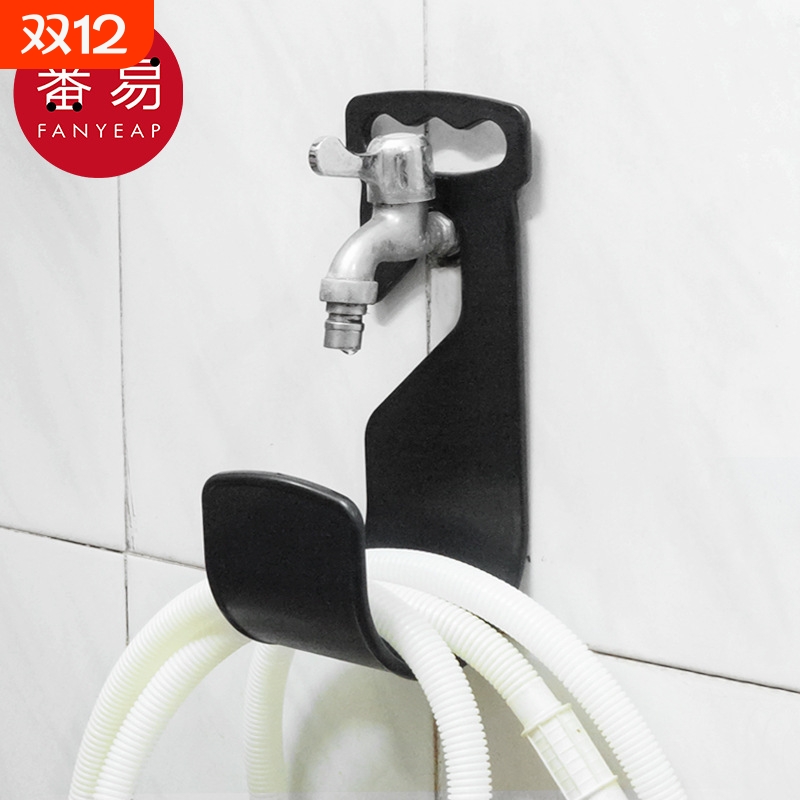 水管挂钩A1pf0-户外壁挂式水管挂钩便携塑料挂钩承重水管收纳架