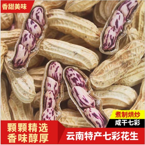 七彩花生带壳水煮|109人收藏